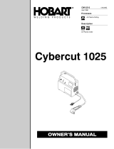 HobartWelders CYBERCUT 1025 Owner's manual