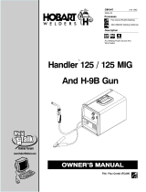 Hobart HANDLER 125 Owner's manual