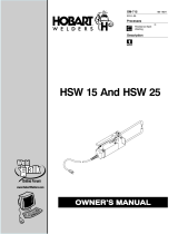 HobartWelders HSW 15 Owner's manual