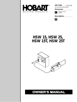 HobartWelders HSW 25 Owner's manual