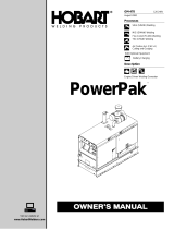 Hobart Welding Products PowerPak User manual
