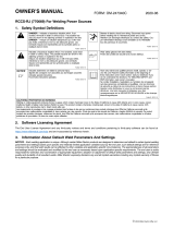 HobartWelders RCCS-RJ  Owner's manual