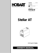 Hobart STELLAR AT CC/CV Owner's manual