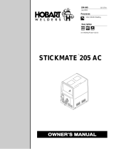 HobartWelders STICKMATE 205 AC Owner's manual