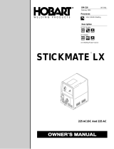 HobartWelders STICKMATE LX Owner's manual