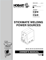 HobartWelders STICKMATE WELDING POWER SOURCES Owner's manual