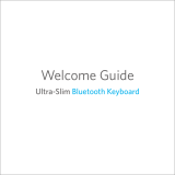 Anker Ultra-Slim Bluetooth Keyboard User manual