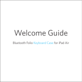 Anker Folio Bluetooth Keyboard Case for iPad Air User manual