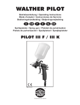 WALTHER PILOT PILOT III F / PILOT III K Operating instructions