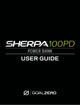 Goalzero Sherpa 100PD User manual