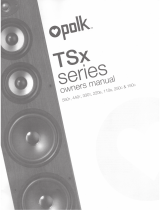 Polk Audio 110B Owner's manual