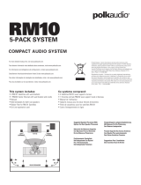 Polk Audio RM202 User manual