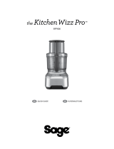 Sage Kitchen Wizz Pro Product Quick Manual