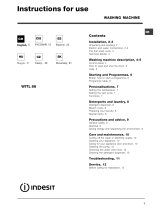 Indesit WITL 86 Instructions For Use Manual