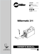 Miller Millermatic 211 Auto-Set Owner's manual