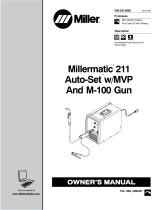 Miller Millermatic 211 Auto-Set Owner's manual