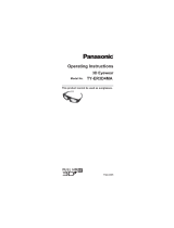 Panasonic TY-ER3D4MA Operating Instructions Manual