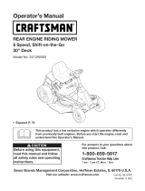 Craftsman 247.290000 User manual