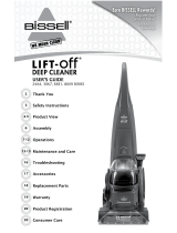 Bissell LIFT-OFF Deep Cleaner User manual