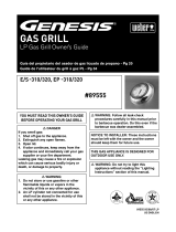 Weber Genesis E - 310 Owner's manual