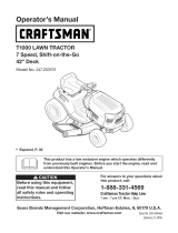 Craftsman 247.203700 User manual