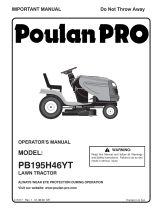 Poulan Pro Pro PB195H46YT User manual