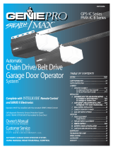 Genie Pro Max Owner's manual