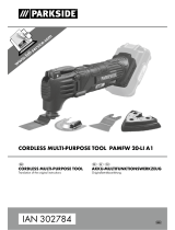 Parkside PAMFW 20-LI A1 Instructions Manual