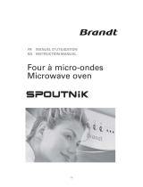 Brandt SPOUTNiK Owner's manual