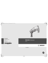 Bosch TBH 2000 Professional User manual