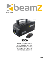 Beamz S500 User manual