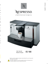 Nespresso ES 100 - DETARTRAGE User manual