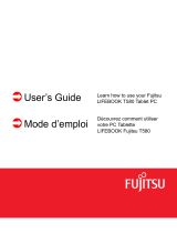 Fujitsu Lifebook T580 User manual