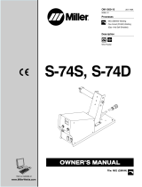 Miller Electric S-74D Owner's manual