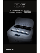 Boxis Autoshred AF100 User manual
