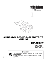 Shindaiwa 280TS User manual