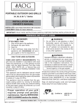 AOG Portable Grill L-Series User manual