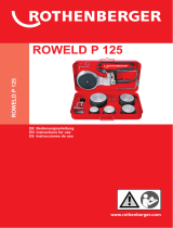 Rothenberger ROWELD P 125 Muffenschweißgerät User manual