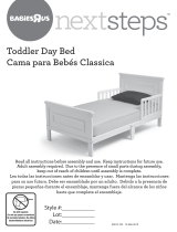 Babies R' Us Next Steps Toddler Bed User manual