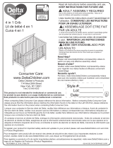 Delta ChildrenBakerton 4-in-1 Crib