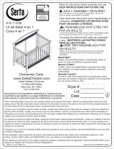 Serta Ashland 4-in-1 Convertible Crib Assembly Instructions