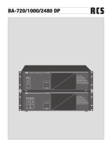 RCS BA-720-1000-2480DP Owner's manual