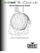 Chauvet COLORdash Par-Quad 18 Reference guide