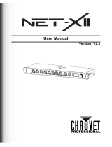 Chauvet Net-X User manual