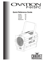 Chauvet Professional OVATION F-915FC Reference guide