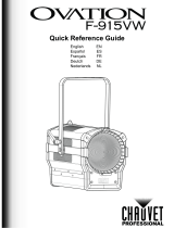 Chauvet OVATION F-915VW Reference guide