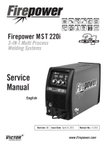 ESAB MST 220i 3-IN-1 Multi Process Welding Systems User manual