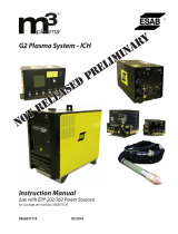ESAB M3® Plasma G2 Plasma System - ICH User manual