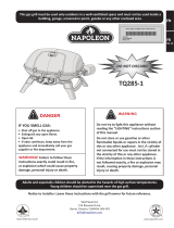 NAPOLEON TQ285-RD-1-A User manual