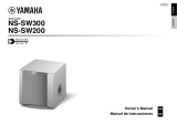 Yamaha NS-SW200 Owner's manual